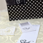 Oblikovanje logotipa. Izhodišče: klekljan srček.