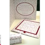 Poročno vabilo, notranjost in zunanjost